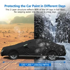 Autoabdeckung Vollgarage Abdeckplane Autogarage, 530x200x150 Cm 210T Autoplane Ganzgarage, Wasserdicht, UV- Und Staubbeständige Hagelschutzdecke, Schwarz -Volkswagen || AL-KO Verkaufsgeschäft 00845181df3fd379ba6d5ac5350aa52c