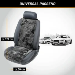WALSER Autositzbezug Lammfell, Lammfellbezug Cosmo, Autoschonbezug Lammfell, Autositzauflage Lammfell, Sitzauflage Echt Lammfell Schwarz 20012 -Volkswagen || AL-KO Verkaufsgeschäft 0094d8d1b83d423817f31cf4d3d7d90b