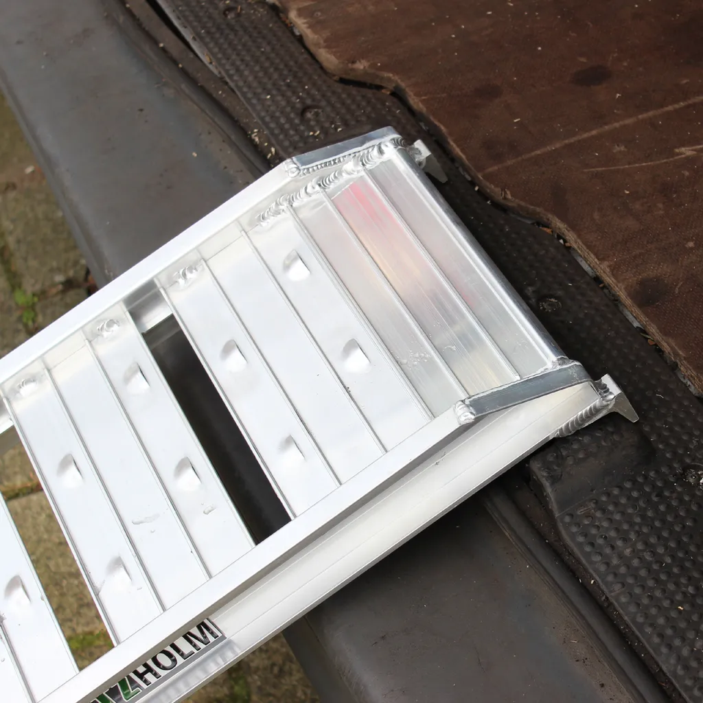 Trutzholm Alu Auffahrrampe 200kg Motorradrampe Klappbar Verladerampe Rampe 4 Trutzholm Alu Auffahrrampe 200kg Motorradrampe Klappbar Verladerampe Rampe – Bild 2