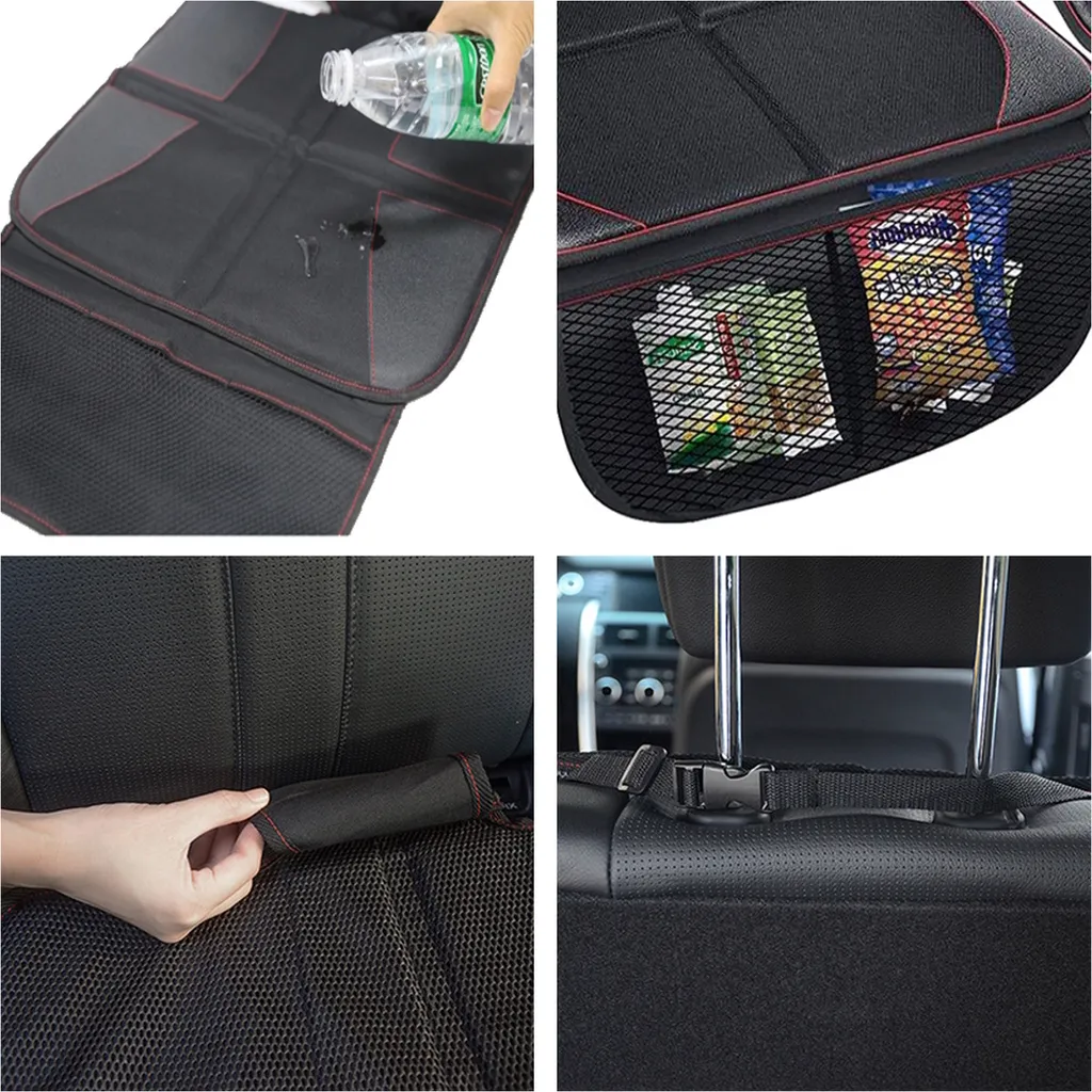 Großer Rutschfester Kindersitz Schonbezug, Wasserabweisende Kindersitzunterlage, Autositzschoner, Sitzauflage In Schwarz 11 Großer Rutschfester Kindersitz Schonbezug, Wasserabweisende Kindersitzunterlage, Autositzschoner, Sitzauflage In Schwarz – Bild 9