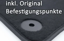 Volkswagen Fußmatten Für VW Polo 6 VI Passend (Fahrerseite Einzlen) Velours Automatte Autoteppich Matte Vorn Schwarz -Volkswagen || AL-KO Verkaufsgeschäft 02c2c33e569e1c3c42caad0b0837f2ae