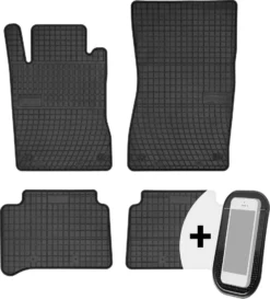 Gummimatten Auto Fußmatten Automatten Passgenau 4-teilig Set - Passend Für Mercedes E Klasse W211 S211 CLS 2004-2010