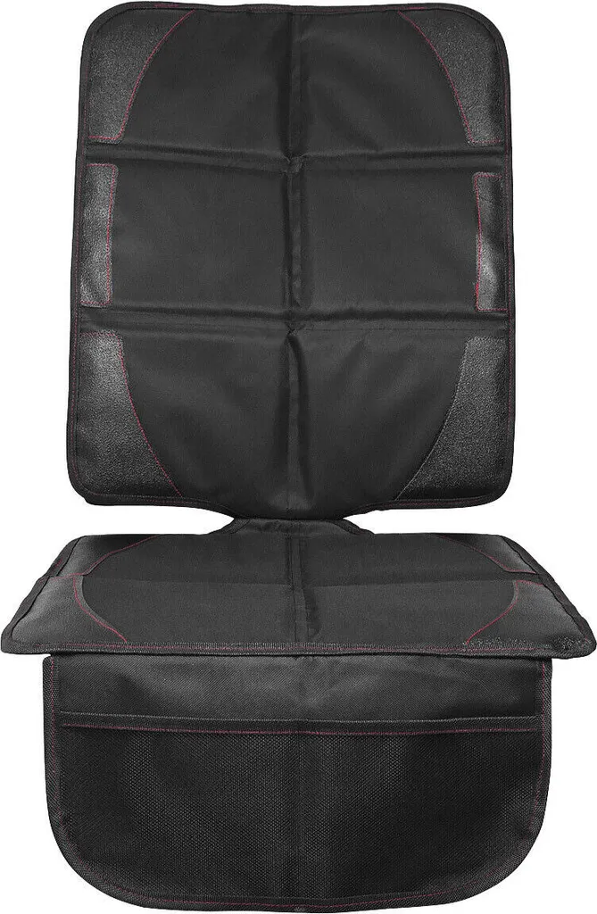 Großer Rutschfester Kindersitz Schonbezug, Wasserabweisende Kindersitzunterlage, Autositzschoner, Sitzauflage In Schwarz 5 Großer Rutschfester Kindersitz Schonbezug, Wasserabweisende Kindersitzunterlage, Autositzschoner, Sitzauflage In Schwarz – Bild 3