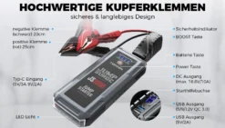 TOPDON 2000A 16000mAh 12V Starthilfekabel JS2000 Aktualisierte Version Starthilfe Powerbank Auto Starthilfe Auto KFZ Starthilfe Autobatterie-Starter Jump Starter 12 TOPDON 2000A 16000mAh 12V Starthilfekabel JS2000 Aktualisierte Version Starthilfe Powerbank Auto Starthilfe Auto KFZ Starthilfe Autobatterie-Starter Jump Starter -Volkswagen || AL-KO Verkaufsgeschäft 08c74a56cb0accc8e321c597aa8eda1d