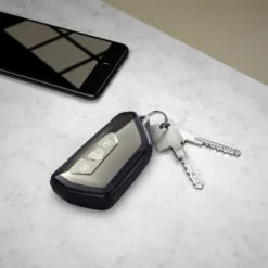 Kwmobile Autoschlüssel Hülle Kompatibel Mit VW Golf 8 3-Tasten Autoschlüssel - TPU Fullbody Schlüsselhülle Galaxie Baum Wiese Blau Grau Schwarz -Volkswagen || AL-KO Verkaufsgeschäft 0b928b40d7396a3b85fdcf7d9c137944