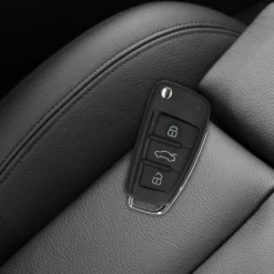 Kwmobile Autoschlüssel Gehäuse Kompatibel Mit Audi 3-Tasten Klappschlüssel - Ohne Transponder Batterien Elektronik - Auto Schlüsselgehäuse - Schwarz -Volkswagen || AL-KO Verkaufsgeschäft 0d240d48c52c366de6295a9f6e965225