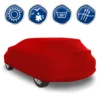 ECD Germany Autoabdeckung Indoor - Größe L - 482x178x119 Cm - Rot - Aus Stretch Soft Satin, Atmungsaktiv, Staub- Und Schmutzabweisend, Abdeckplane Autoplane Autogarage Ganzgarage Schutzdecke Schutzhülle -Volkswagen || AL-KO Verkaufsgeschäft 15d4e9769a2cbd86745165cb3c9dd2bf