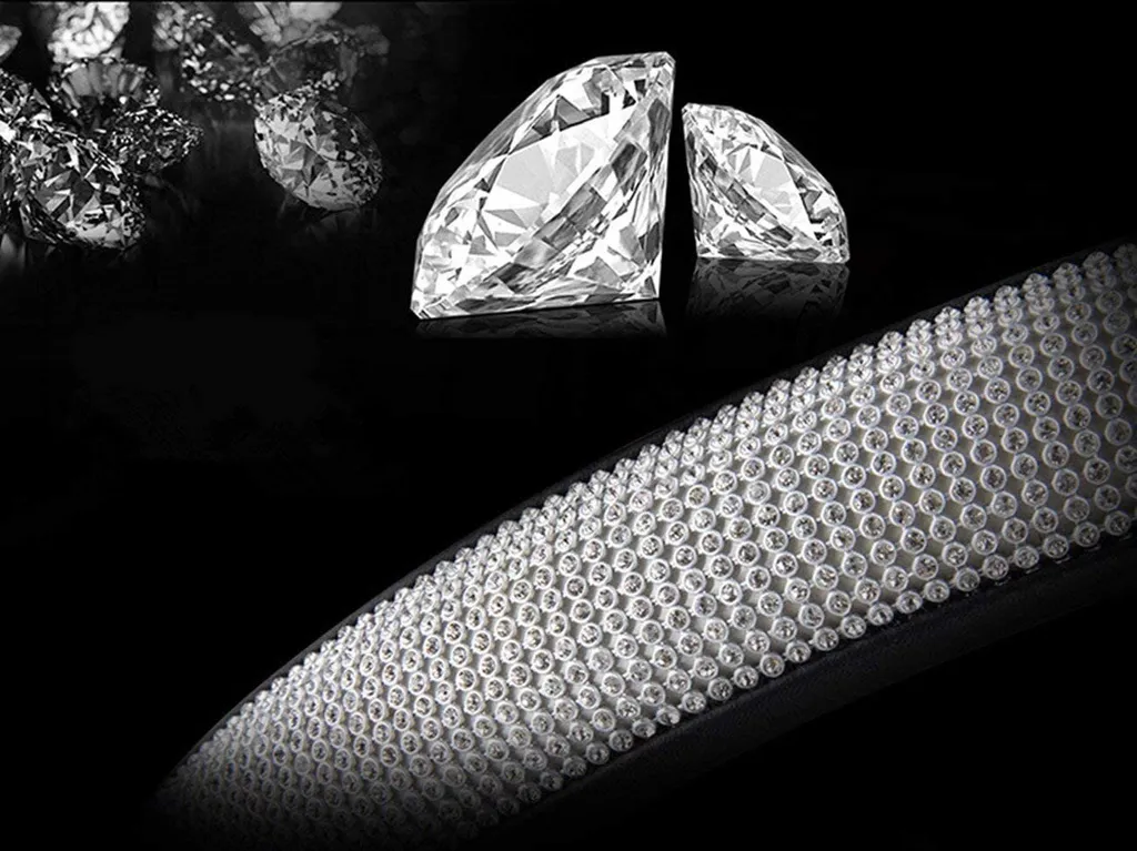 Volle Strass-Lenkradabdeckung, Autoteile Lederlenkradabdeckung, Kristall-Strassstein 7 Volle Strass-Lenkradabdeckung, Autoteile Lederlenkradabdeckung, Kristall-Strassstein – Bild 5