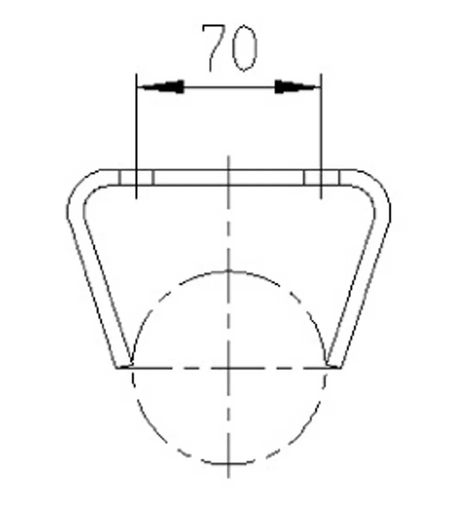 AL-KO Alko Flansch Stützrad 73 D Adapter Deichsel Befestigung 1224014 6 AL-KO Alko Flansch Stützrad 73 D Adapter Deichsel Befestigung 1224014 – Bild 4
