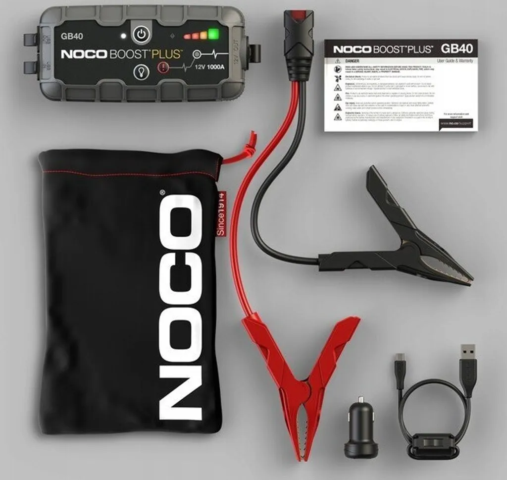 NOCO Batterie Starthilfegerät GB40 80.3mm 196mm 1.11kg 3 NOCO Batterie Starthilfegerät GB40 80.3mm 196mm 1.11kg