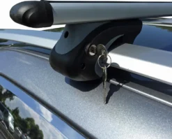 Alu Relingträger VDP L120 Universal Dachträger 90kg Abschließbar Lastenträger