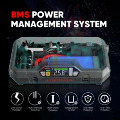 Auto-Starthilfe Mit Luftkompressor 1500A 18000mAh 12V Autobatterie-Booster Für Bis Zu 7L Gas Oder 4,5L Diesel, 150 PSI Reifenfüller Mit Digitalem Bildschirm｜Lokithor JA300 -Volkswagen || AL-KO Verkaufsgeschäft 26236348cb4c67acd897ab08b0bad8f1 1