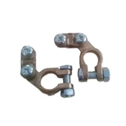 Batterieklemmen / Polklemmen Gewinkelt Für Autopole (Paar)