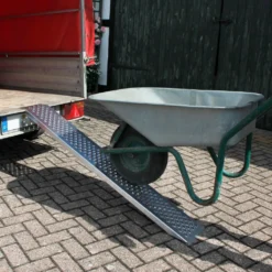 ECD Germany Auffahrrampe 2er Set, 149 Cm, Aus Aluminium, Antirutsch, Bis 400kg, Reifenbreite Bis 200mm, Für Anhänger Motorrad ATV, Auffahrrampen Verladerampe Laderampe Verladeschiene Motorradrampe -Volkswagen || AL-KO Verkaufsgeschäft 29a66615dd442fda99e72279abb79830