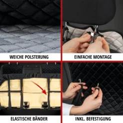 WALSER Auto-Sitzaufleger Luxor, Universelle PKW-Sitzauflage Für Rücksitzbank, Auto-Sitzschoner Für Rücksitzbank Inkl. Anti-Rutsch-Beschichtung -Volkswagen || AL-KO Verkaufsgeschäft 2af90dc73321cccead5f65c023cd6710