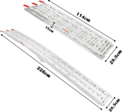 Lospitch ALU Auffahrrampe Verladerampe Verladeschiene Klappbar Motorrad Auto Rampe 1x Bis 340kg -Volkswagen || AL-KO Verkaufsgeschäft 2e6db0bf60294552ab079126329f04e4