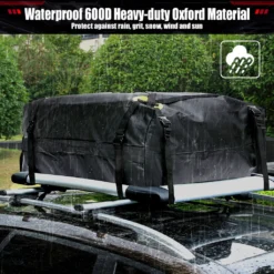 Faltbare Dachboxen Dachkoffer Mit Aufbewahrungstasche, Gepäckbox Dachgepäckträger Wasserdicht Soft Dachtasche Aufbewahrungsbox Für Reisen Und Gepäcktransport, Auto, Van, SUV -Volkswagen || AL-KO Verkaufsgeschäft 2f0832e0615d6f1d06643d7f27b1f88f 1