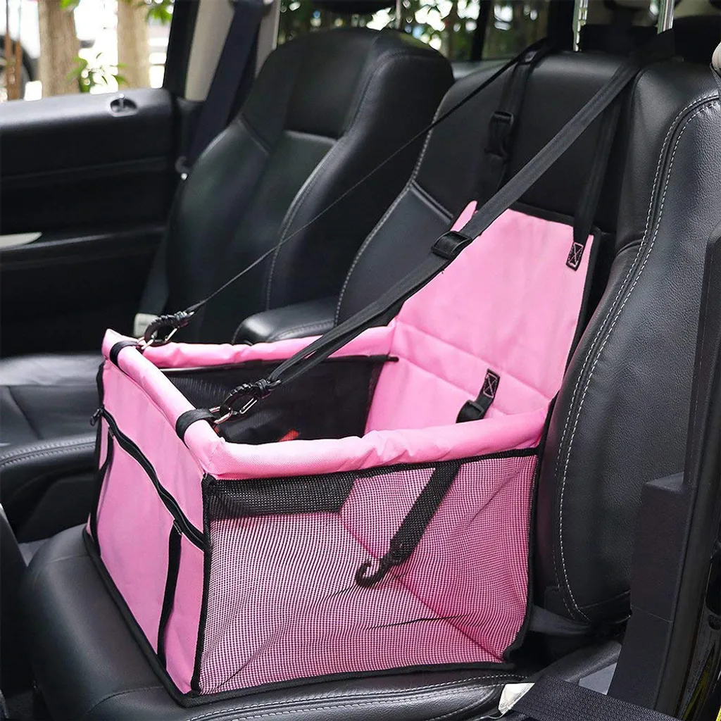 Hunde Autositz Hundesitz Wasserdicht Haustierdecke Rückbank & Vordersitz Einzelsitz Tragetasche Für Kleine Mittlere Hunde Katzen,Pink 12 Hunde Autositz Hundesitz Wasserdicht Haustierdecke Rückbank & Vordersitz Einzelsitz Tragetasche Für Kleine Mittlere Hunde Katzen,Pink – Bild 10