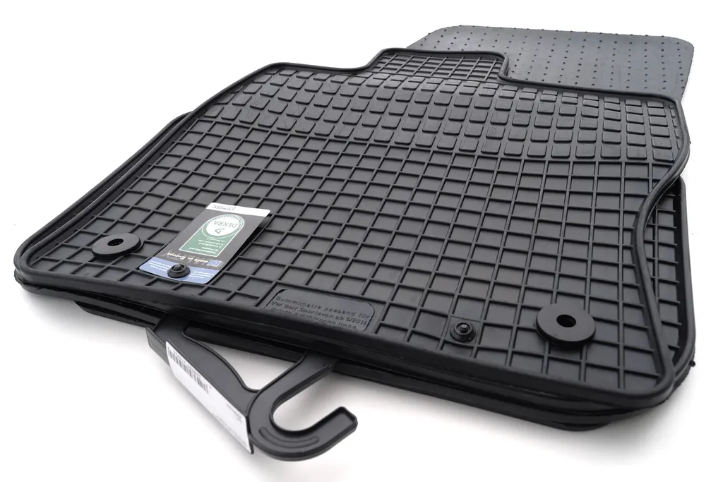 Volkswagen Gummi Fußmatten Passend Für VW Passat (B8/alle) Gummimatten Geruchsneutral 4-teilig Schwarz Hoher Rand 6 Volkswagen Gummi Fußmatten Passend Für VW Passat (B8/alle) Gummimatten Geruchsneutral 4-teilig Schwarz Hoher Rand – Bild 4