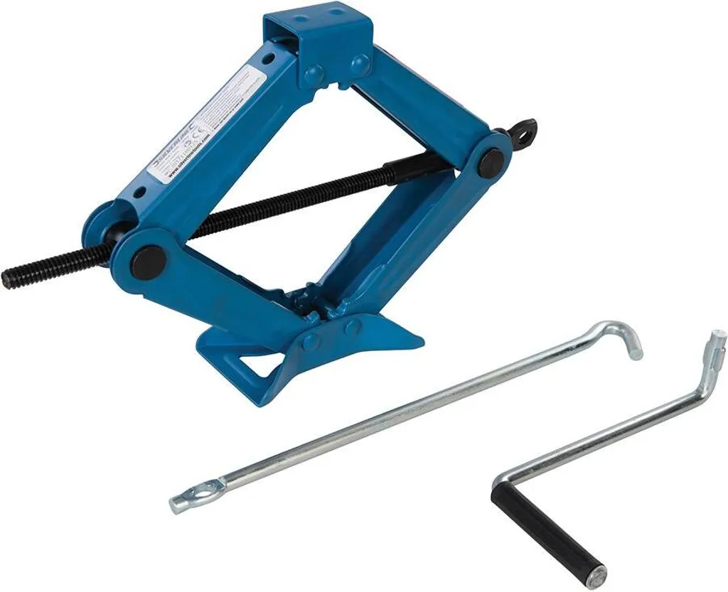 Silverline Scherenwagenheber, 1 T 1000 Kg 2 Silverline Scherenwagenheber, 1 T 1000 Kg