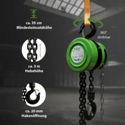 TrutzHolm® Flaschenzug Seilzug Kettenzug Hebezug Ratschenzug 1000 Kg / 1 T Tragkraft - 3000 Mm / 3 M Hubhöhe - HSZ - Rund -Volkswagen || AL-KO Verkaufsgeschäft 34a5f9287c88cdaffef884eebf32a271