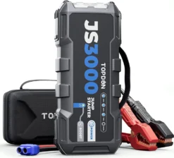 TOPDON 3000A Peak 24000mAh 12V Starthilfekabel, Starthilfe Powerbank Auto Starthilfe Auto KFZ Starthilfe Autobatterie-Starter Jump Starter Auoto Ladegerät Booster Powerbank Autobatteries -Volkswagen || AL-KO Verkaufsgeschäft 3505a53eab94c5acbdd479e6b00a47b7