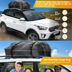 Faltbare Dachboxen Dachkoffer Mit Aufbewahrungstasche, Gepäckbox Dachgepäckträger Wasserdicht Soft Dachtasche Aufbewahrungsbox Für Reisen Und Gepäcktransport, Auto, Van, SUV -Volkswagen || AL-KO Verkaufsgeschäft 3806d084d99c3439d16f92dcafdbc240 1