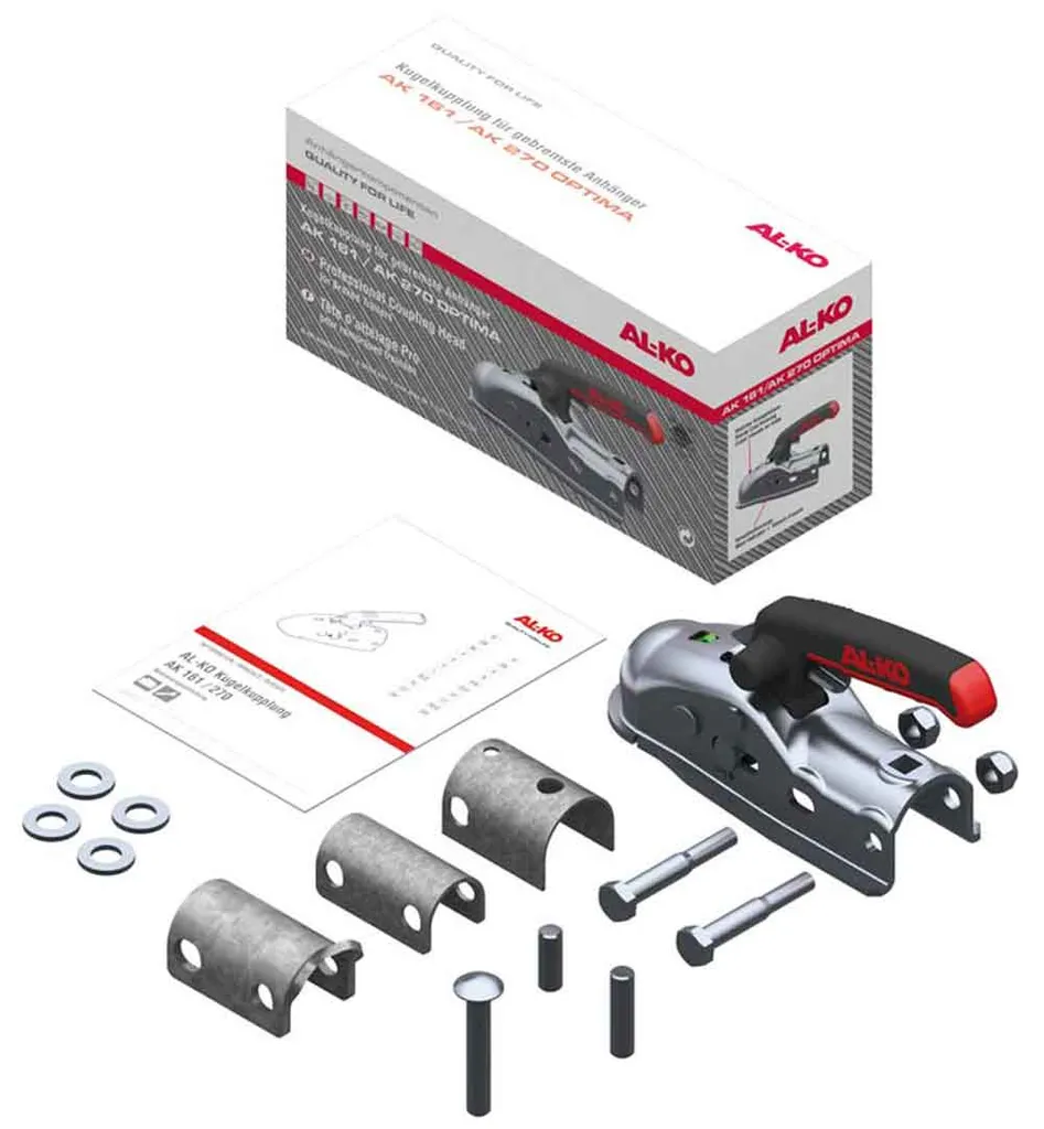 AL-KO Kugelkupplung AK 270 Mit Soft-Dock Stützlast 120Kg Anhängelast 2700Kg 3 AL-KO Kugelkupplung AK 270 Mit Soft-Dock Stützlast 120Kg Anhängelast 2700Kg