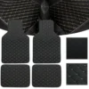 4 Stück Universal-Fussmatten Aus Kunstleder, Vorne Und Hinten, Wasserdicht, Schwarz Und Beige Genäht -Volkswagen || AL-KO Verkaufsgeschäft 39f402fbe7e07f803557493265c8c1a3