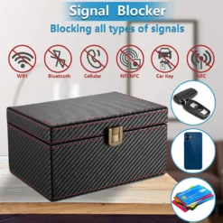 Keyless Go Schutz Autoschlüssel Box, RFID Signal Blocker Box Für Autoschlüssel Funkschlüssel Abschirmung Diestahlschutz Faraday Box Mit Schlüsseltasche Strahlungsschutz 14 Keyless Go Schutz Autoschlüssel Box, RFID Signal Blocker Box Für Autoschlüssel Funkschlüssel Abschirmung Diestahlschutz Faraday Box Mit Schlüsseltasche Strahlungsschutz -Volkswagen || AL-KO Verkaufsgeschäft 3a4cae33b405c1c428ded677fa2fe778