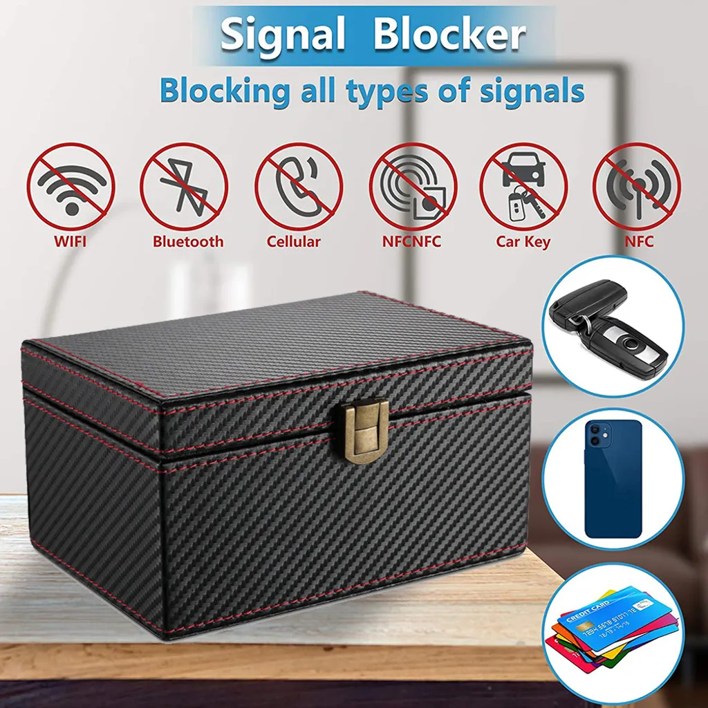 Keyless Go Schutz Autoschlüssel Box, RFID Signal Blocker Box Für Autoschlüssel Funkschlüssel Abschirmung Diestahlschutz Faraday Box Mit Schlüsseltasche Strahlungsschutz 8 Keyless Go Schutz Autoschlüssel Box, RFID Signal Blocker Box Für Autoschlüssel Funkschlüssel Abschirmung Diestahlschutz Faraday Box Mit Schlüsseltasche Strahlungsschutz – Bild 6