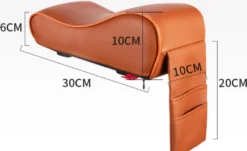 Universal Auto Armlehnenerhöhung | KFZ Armlehne [Farbe: Schwarz] - Memory-Schaum Armauflage - Bezug Kunstleder Für Mittelkonsole | Armstütze [gepolstert] Für Mittelarmlehne Mit Handyhalterung -Volkswagen || AL-KO Verkaufsgeschäft 3ba55f504c6e9aa713781ff68d43a32a