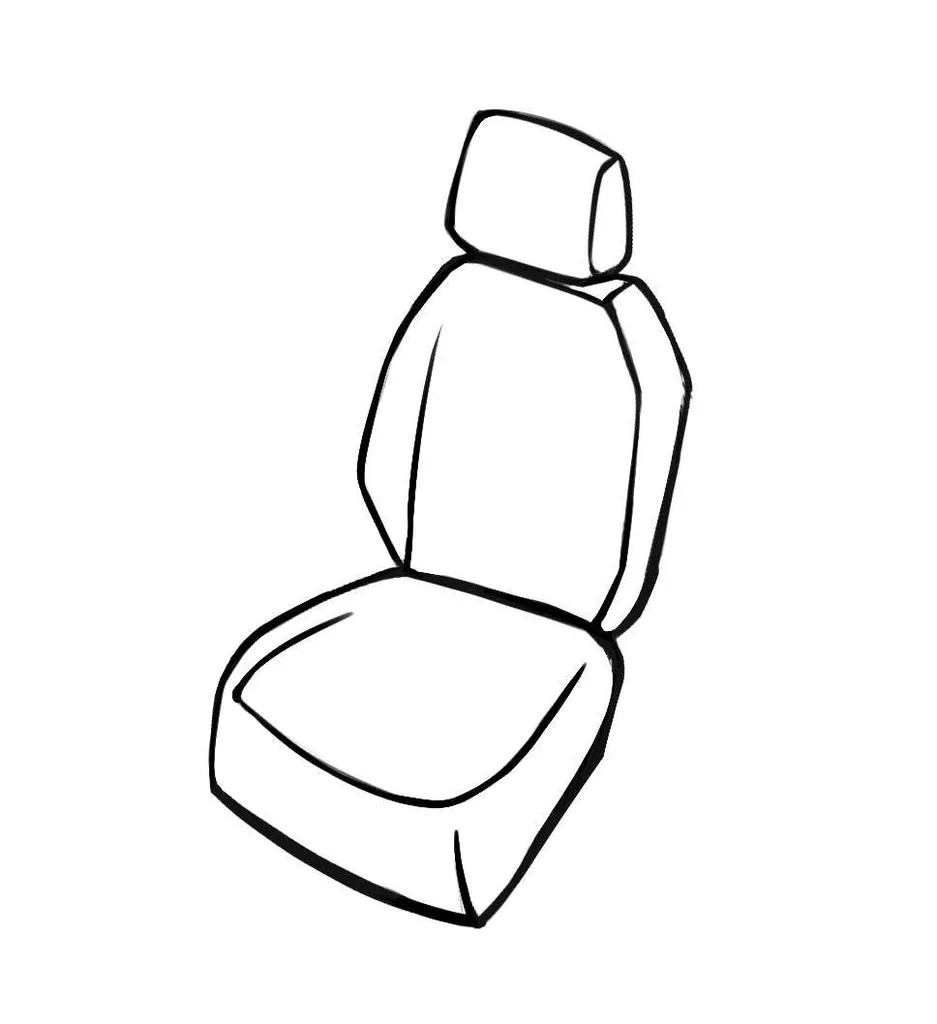 WALSER Passform Auto-Sitzbezug, Transporter-Schonbezug Kunstleder Kompatibel Mit VW Caddy, Einzelsitz Vorne 4 WALSER Passform Auto-Sitzbezug, Transporter-Schonbezug Kunstleder Kompatibel Mit VW Caddy, Einzelsitz Vorne – Bild 2