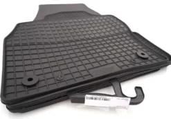 Volkswagen Gummimatten Für VW Taigo Passend Premium Allwetter Gummi Matten Fußmatten 4-teilig Schwarz Inkl. Original Befestigung