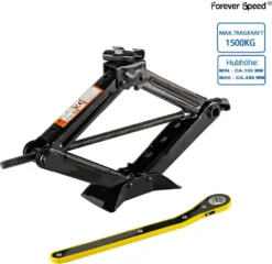 Speed 1.5T Scherenwagenheber Wagenheber PKW Heber Mit Schraubenschlüssel Für Auto Familienauto Kleinlastwagen - Schwarz -Volkswagen || AL-KO Verkaufsgeschäft 41ede76e9f570eca1f58a99de28f6058