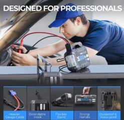 TOPDON 3000A Peak 24000mAh 12V Starthilfekabel, Starthilfe Powerbank Auto Starthilfe Auto KFZ Starthilfe Autobatterie-Starter Jump Starter Auoto Ladegerät Booster Powerbank Autobatteries -Volkswagen || AL-KO Verkaufsgeschäft 4289634bf8e4d890f96150279a5d3afe