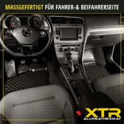 WALSER XTR Gummi Fussmatten Auto Kompatibel Mit Nissan X-Trail (T32) 10/2013-Heute, 100% Passgenaue Auto Fußmatten, Robuste Universal Fußmatte Auto, Gummimatten Auto, Auto Fussmatten Gummi -Volkswagen || AL-KO Verkaufsgeschäft 42dcf58575cc7c421297c27d6759684a 1