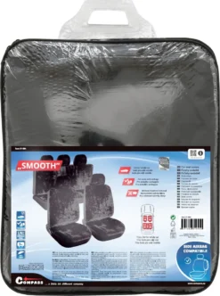 Compass 31694 - Autositzbezüge 11 Stück SMOOTH Schwarz -Volkswagen || AL-KO Verkaufsgeschäft 46a51d31af905b8b6dcb3b3ed0abb3dc