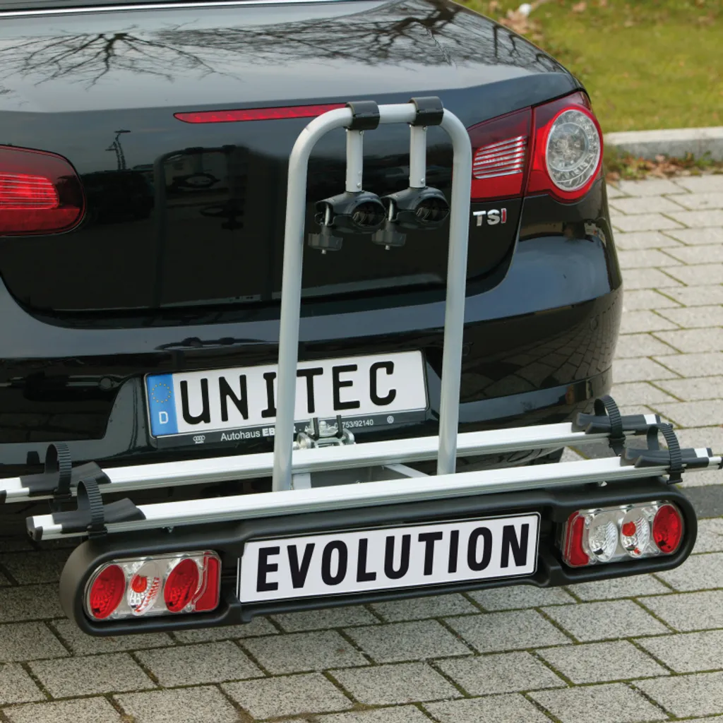 Unitec Kupplungs-Fahrradträger Alu-Atlas, Beleuchtung Mit 13-poligem Stecker 6 Unitec Kupplungs-Fahrradträger Alu-Atlas, Beleuchtung Mit 13-poligem Stecker – Bild 4