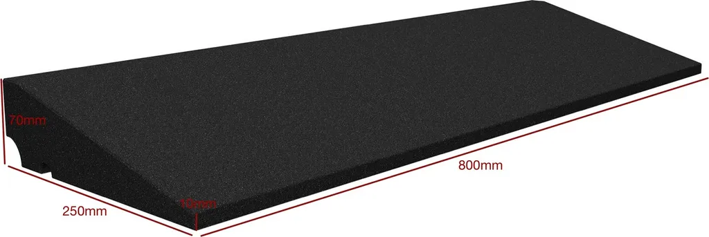 PROFIMAT® Bordsteinrampe 800x250x70mm Mit Kabelkanal 6 PROFIMAT® Bordsteinrampe 800x250x70mm Mit Kabelkanal – Bild 4