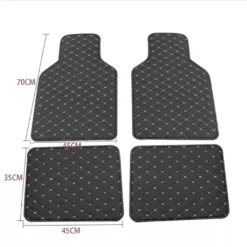 4 Stück Universal-Fussmatten Aus Kunstleder, Vorne Und Hinten, Wasserdicht, Schwarz Und Beige Genäht 16 4 Stück Universal-Fussmatten Aus Kunstleder, Vorne Und Hinten, Wasserdicht, Schwarz Und Beige Genäht -Volkswagen || AL-KO Verkaufsgeschäft 4c777628950ce13f88bed159ea09c7bf