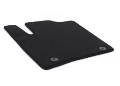 Fußmatte Fahrermatte Für Opel Corsa-e & Mokka-e Elektro Velours In Original Qualität Automatte Fahrerseite Einzeln, Schwarz