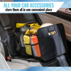 All Ride Kofferraum Organizer - 50 X 32 X 70 CM - 2 Große Fächer Und Einsätze - Organisieren Von Auto Zubehör - Faltbares Design - Schwarz -Volkswagen || AL-KO Verkaufsgeschäft 4eaf48d541a2dc44d7d52a0452d20130