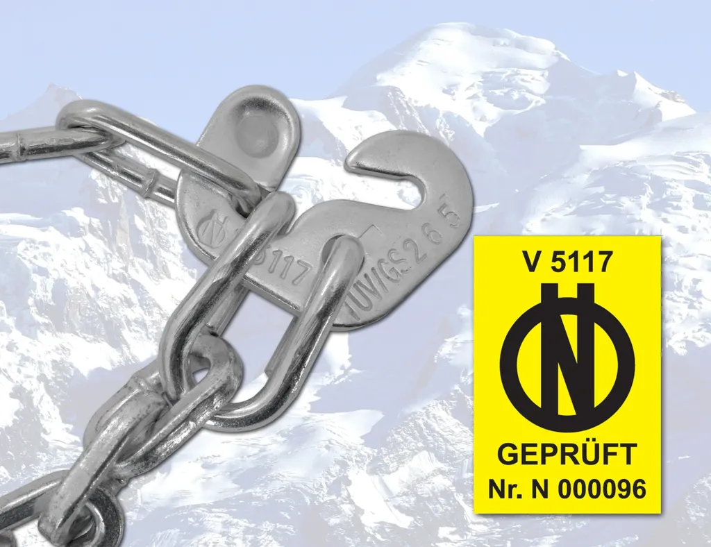 Compass Schneeketten SUV-VAN Für Reifen 265/70 R19.5 Extra Stark 16x27mm, ÖNORM, , (275), 1 Paar 9 Compass Schneeketten SUV-VAN Für Reifen 265/70 R19.5 Extra Stark 16x27mm, ÖNORM, , (275), 1 Paar – Bild 7