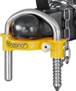 Monzana Anhängerschloss Für Gängige Anhängerkupplung Einfache Montage Diebstahlschutz Diebstahl Anhängersicherung Sicherheitsschloss, Farbe:gelb -Volkswagen || AL-KO Verkaufsgeschäft 4f2e65afdb87309c4b9118991f13beb1