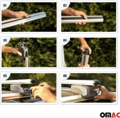 OMAC Dachträger Grundträger Für Mercedes C Klasse S205 2014-2021 Alu Silber 2 Tlg -Volkswagen || AL-KO Verkaufsgeschäft 4fd552e11e7ba1e05896921c85792408