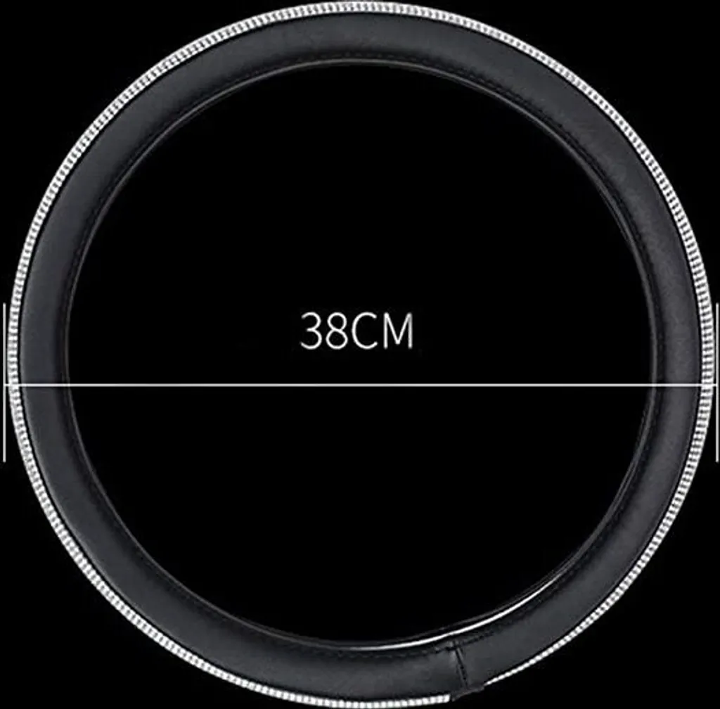 Volle Strass-Lenkradabdeckung, Autoteile Lederlenkradabdeckung, Kristall-Strassstein 11 Volle Strass-Lenkradabdeckung, Autoteile Lederlenkradabdeckung, Kristall-Strassstein – Bild 9