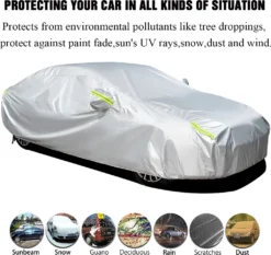 Autoabdeckung Autogarage Ganzgarage Abdeckplane Außen Schutzhülle Silber 490x180x150cm -Volkswagen || AL-KO Verkaufsgeschäft 5a132fc691c7cb3fc765eaf94efc5482