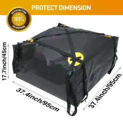 Auto Dachbox 15 Kubikfuß Faltbare Dachkoffer Aufbewahrungsbox Wasserdicht Dachtasche Dachgepäckträger Tasche Aufbewahrungsbox Für Reisen Und Gepäcktransport, Autos, SUVs, Schwarz -Volkswagen || AL-KO Verkaufsgeschäft 5a4a627c4f23129c0425d4f04bf0e079