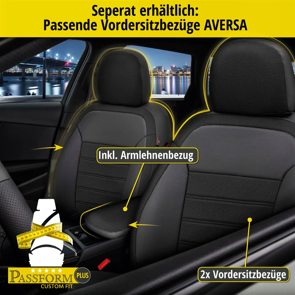 WALSER Passform-Sitzbezug Aversa, Schonbezug Kompatibel Mit Dacia Duster 10/2017-Heute, 1 Rücksitzbankbezug Normalsitze 9 WALSER Passform-Sitzbezug Aversa, Schonbezug Kompatibel Mit Dacia Duster 10/2017-Heute, 1 Rücksitzbankbezug Normalsitze – Bild 7